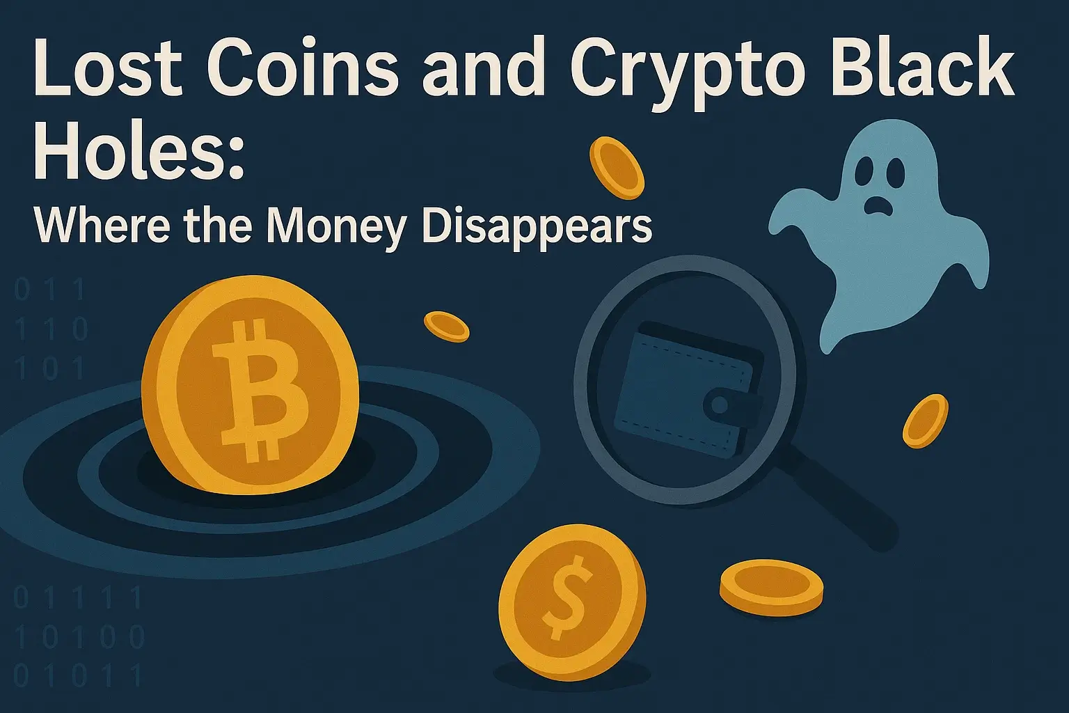 Lost Coins and Crypto Black Holes: Where the Money Disappears